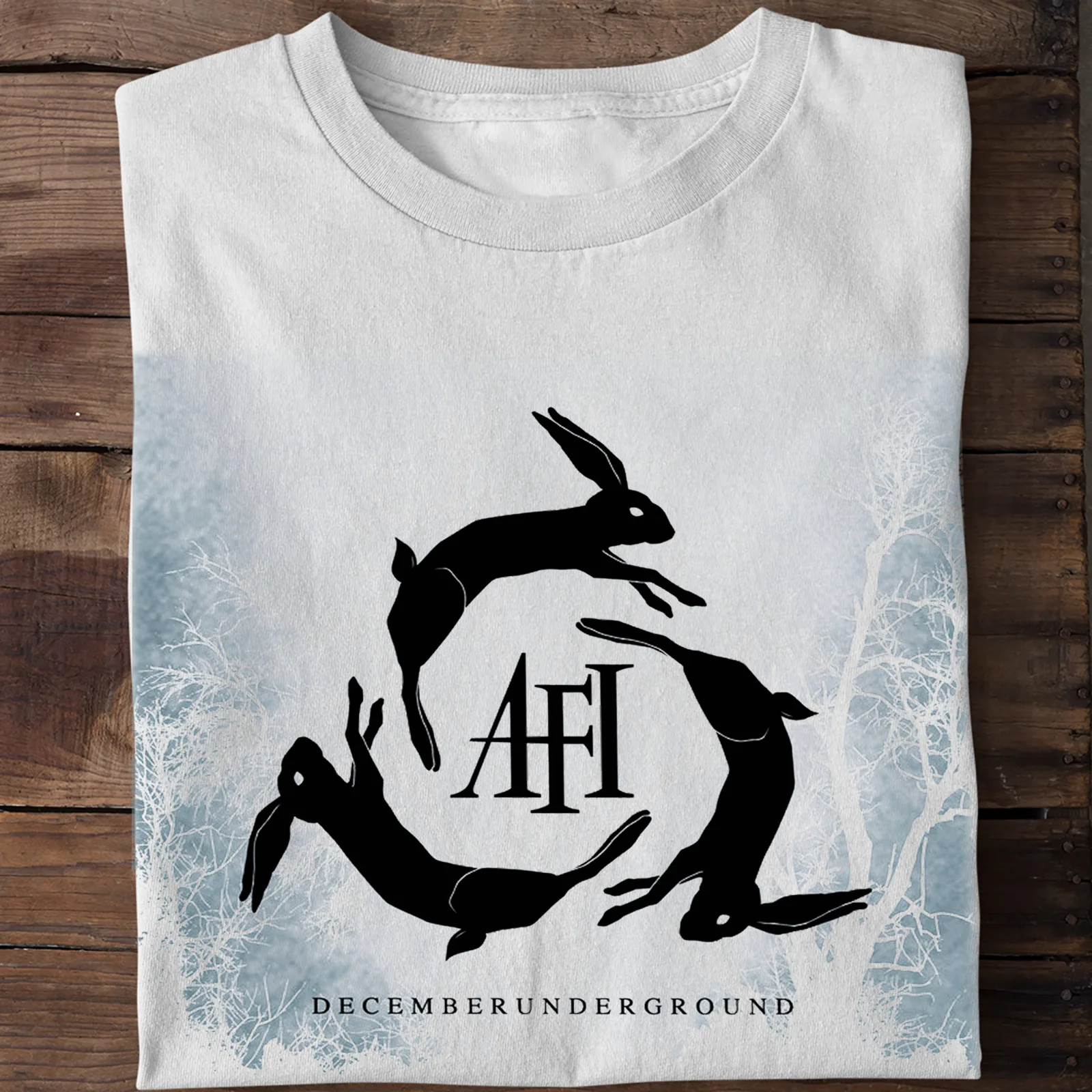 

AFI Decemberunderground For Fan White S 2345XL T Shirt