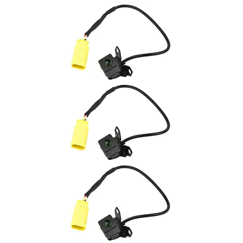 3X For KIA Sportage 2011-2016 Rear View Camera Reverse Backup Parking Assist Camera 95750-3W100 / 95750-3W110-A08Q