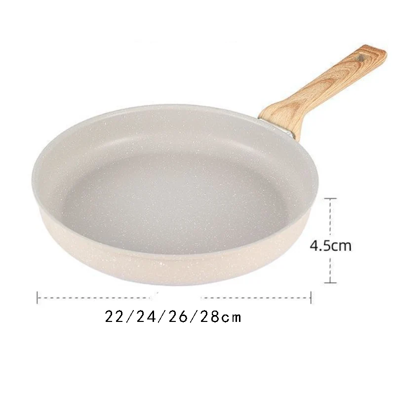 Saucepan Nonstick Pot Non-Stick Pan Wok Pan Frying Pan Home Steak Skillet Pancake Fried Induction Cookware Gas stove Special