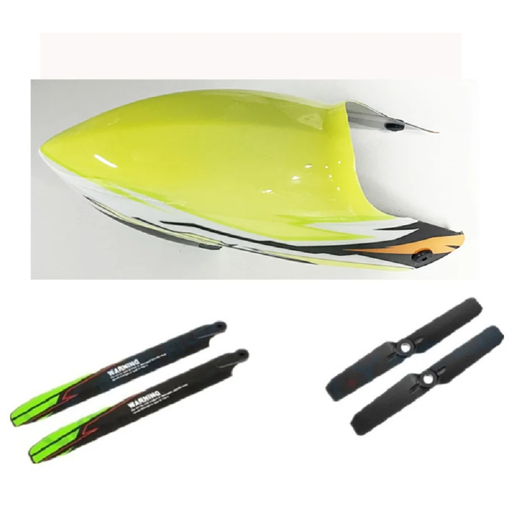 Crash Pack for YU Xiang F150 RC Helicopter Spare Parts Accessories Canopy + Main Blade + Tail Blad