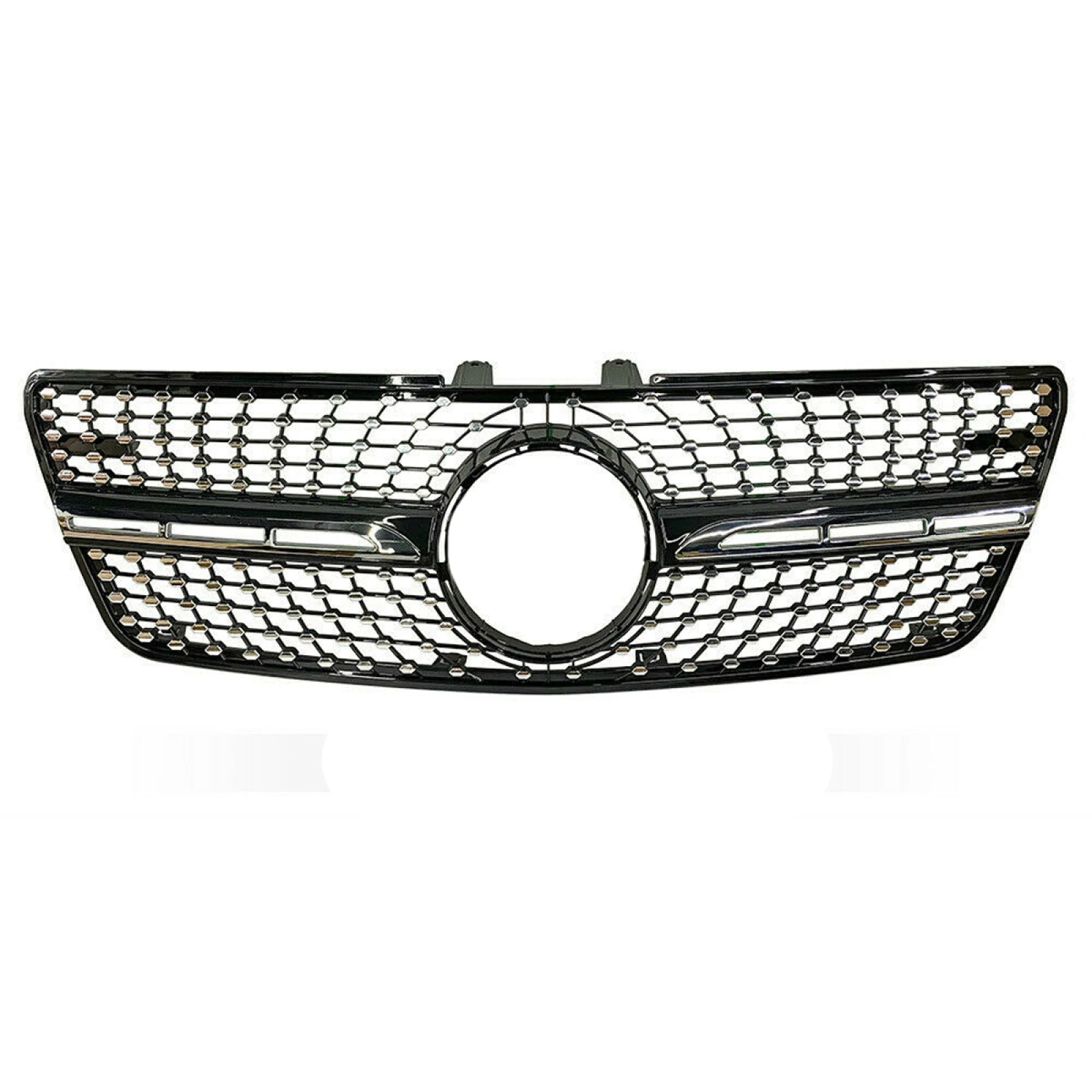 W164 Grill Removal Fit for 2009-2012 Mercedes Benz ML Class Grill Diamond Grille