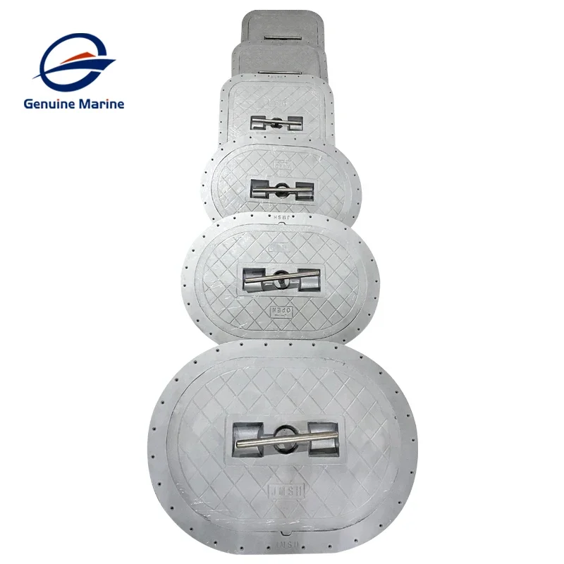 

Genuine Marine Waterproof Boats Parts Aluminum Deck Watertight Hatch Cover Marine Hardware Accessories