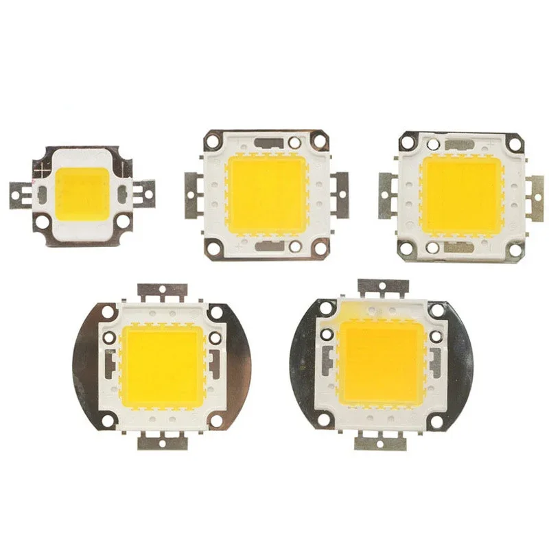 LED Chip High-power Integrated Light Source Smart IC Diode Beads White/Warm White 10-100w Lamp