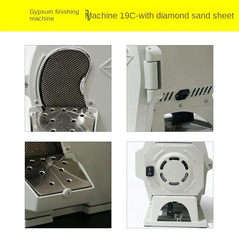New Large Dental Plaster Model Repairing Machine Water Mill Dry Mill Dry Wet Plaster Model Processing Plant Dressing Equipment