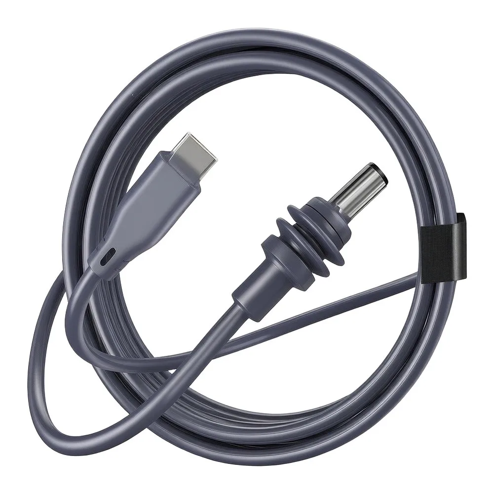USB C To DC5521 Power Cable Charging Cord For Router Camera Light Outdoor Portable Thickened Copper PVC Wire