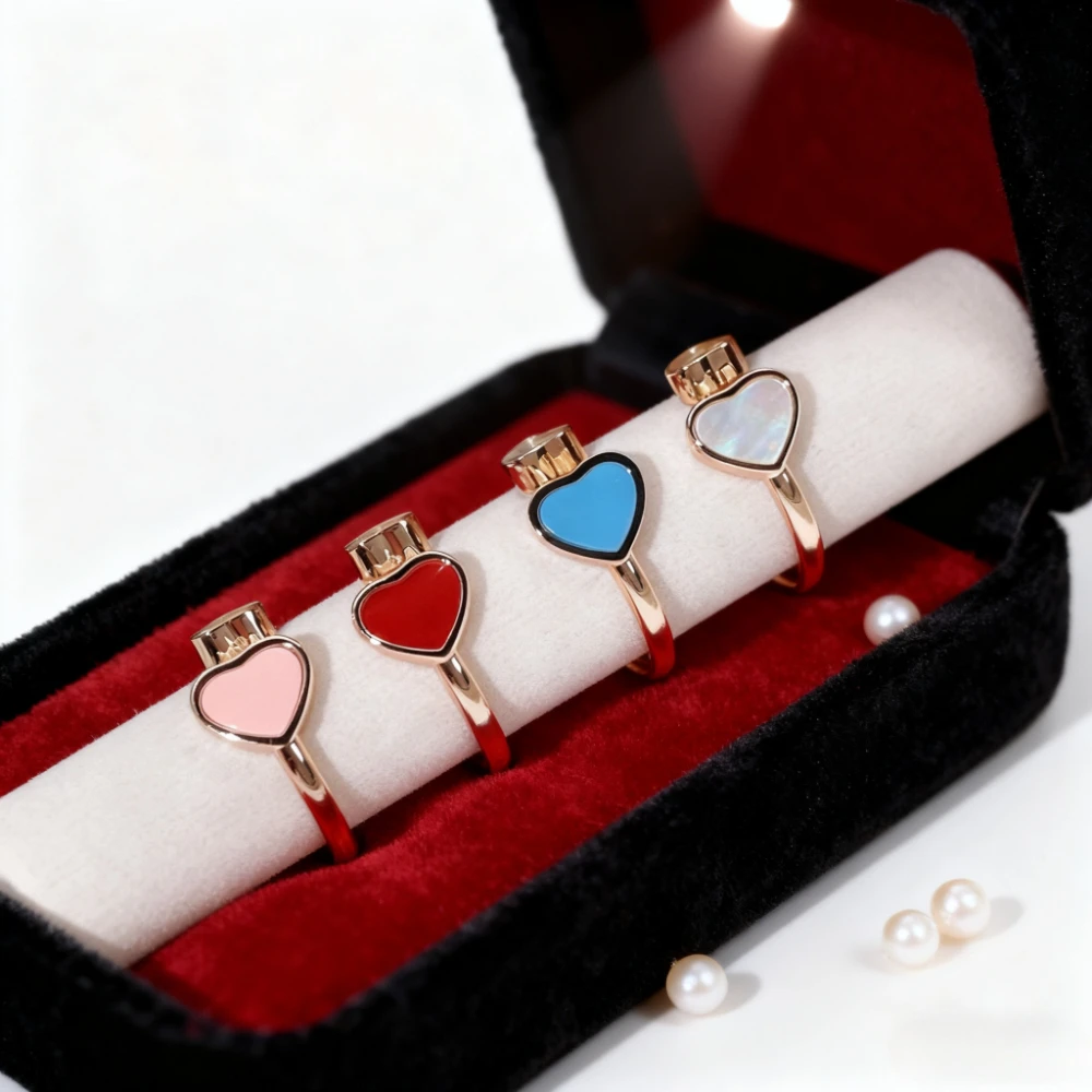 

2025 Trendy Jewelry Exquisite, Cute & Fashionable One - size - fits - all Open - style Women's Ring, Ideal Holiday Gift