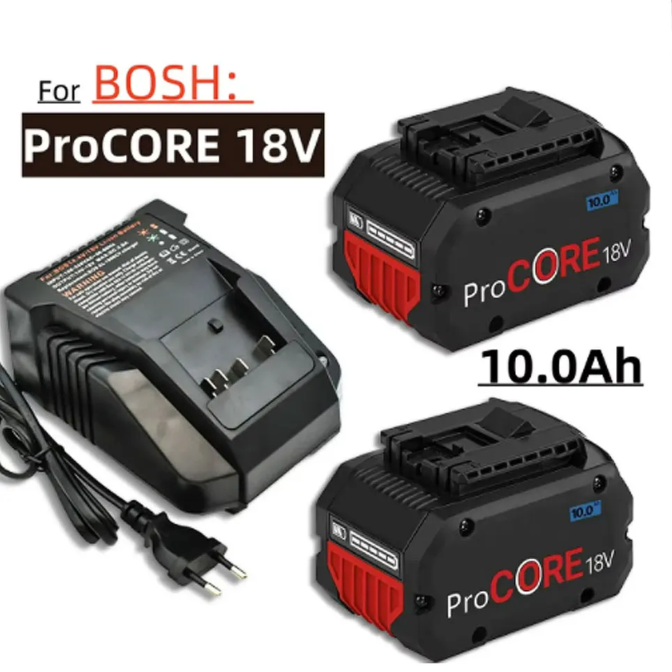 18V 21700 Li-ion Battery for Bosch ProCORE BAT609 BAT618 with Bms 8Ah/10Ah Replacement