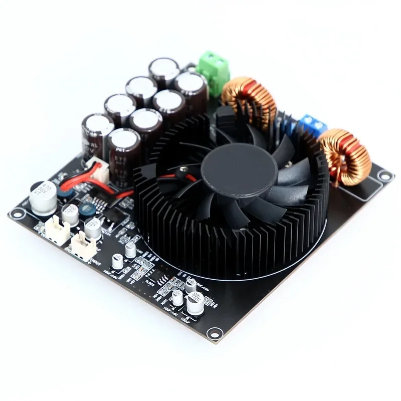 Imagem -03 - Amplificador de Potência Placa Áudio Classe d Som Mono Alto-falante Doméstico Módulo Amplificador 600w Tpa3255