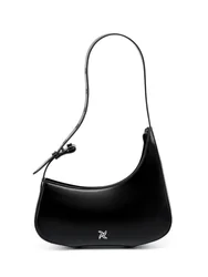 New Lady Minority Design Half A Month Bag Women Minimalist One-shoulder Underarm Handbag Girl Fashion Cowhide Split Leather Bags