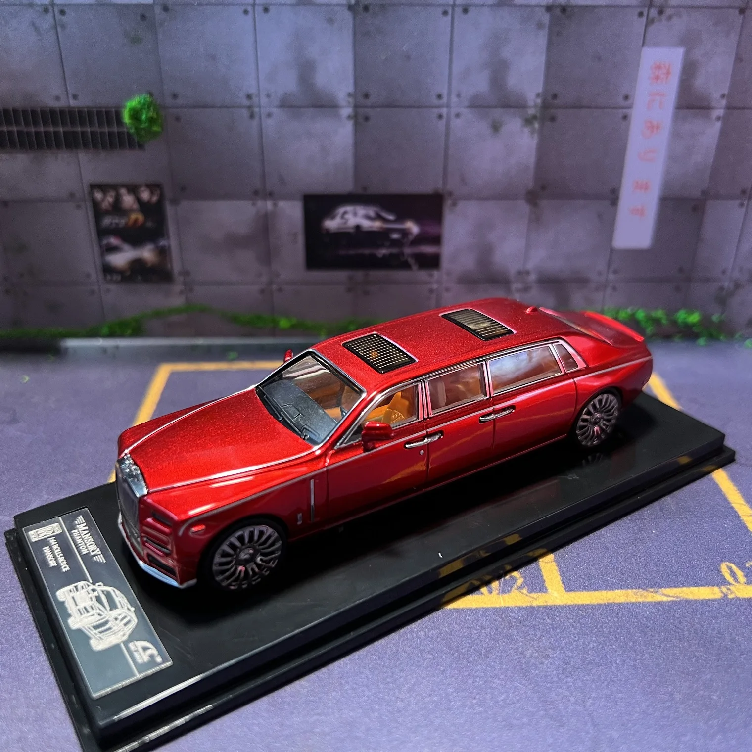 1/64 SCA CMB Smallcarart Rolls Royce Phantom Generation Diecast Model Car The Phantom