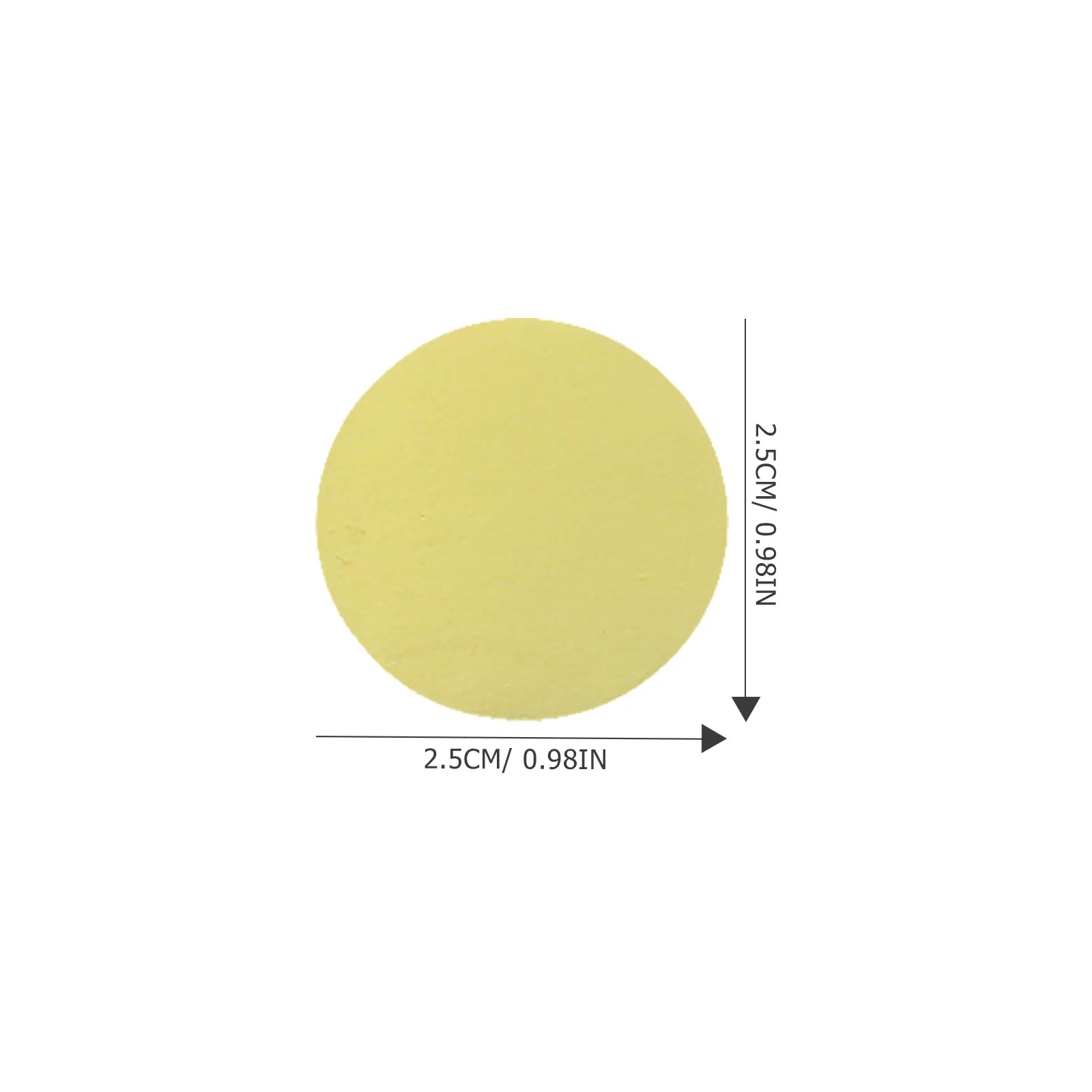 

300pcs Golden Adhesive Round Label Stickers For Gifts Decorative Party Favor Scrapbook Sealing Stickers Pvc Premium Diy Craft