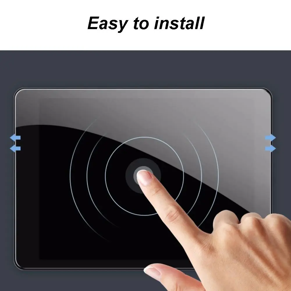 Anti Blue-ray Tempered Glass with Packaging Anti Scratch Speaker Accessories Anti Fingerprint 10 inch for Echo Show 5/8/10