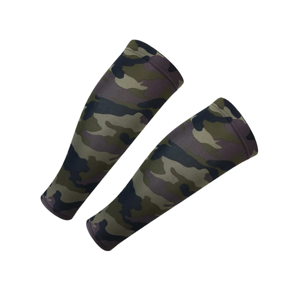1Pair Breathable Calf Sleeves Compression Socks Elastic Support Brace for Running Sports Recovery Shin Splints Pain Relief Size