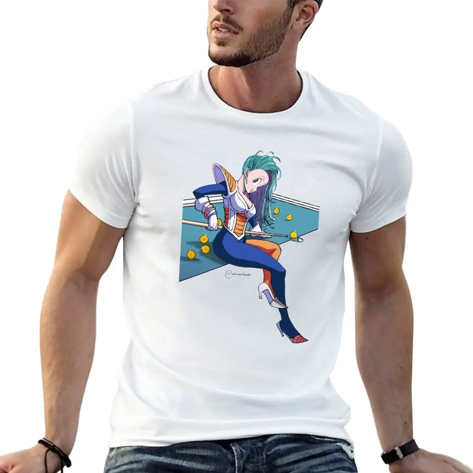 billar T-Shirt kawaii clothes Blouse anime clothes mens clothes