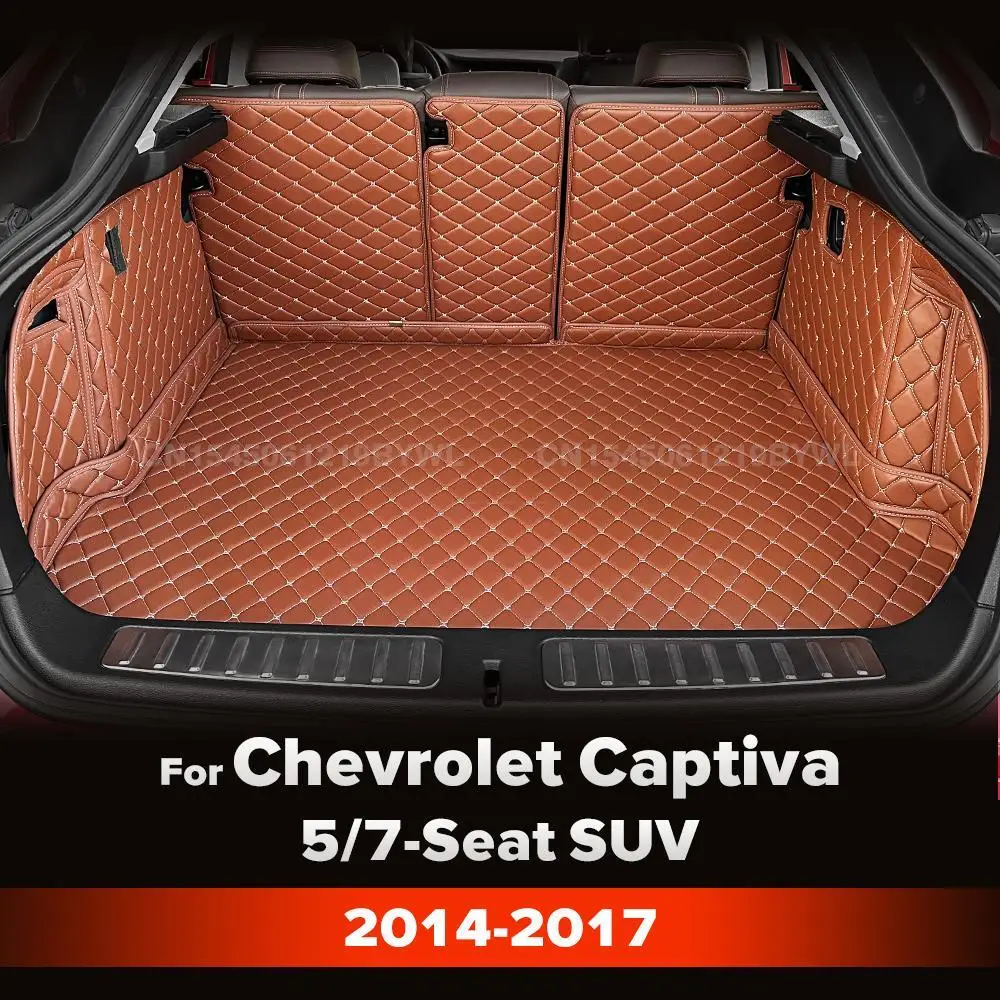 

For Chevrolet Captiva 5/7-Seat SUV Auto Full Coverage Trunk Mat Car Protective Pad Cargo Liner Interior Accessories