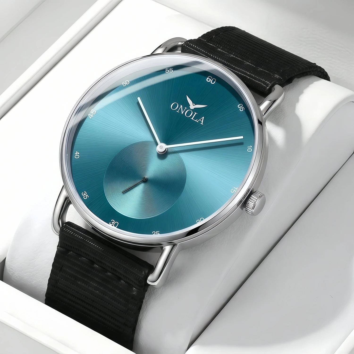 ONOLA simple Ultrathin quartz watch men classic luxury brand leather/nylon male watch casual dress waterproof Relogio Masculino
