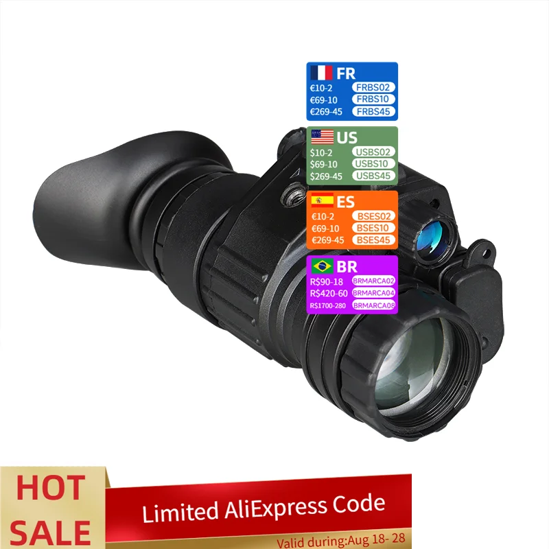 

4X32mm IR Pvs 14 Optical Monocular Digital Termal Scope HK27-0027 Day and Night Vision Scope