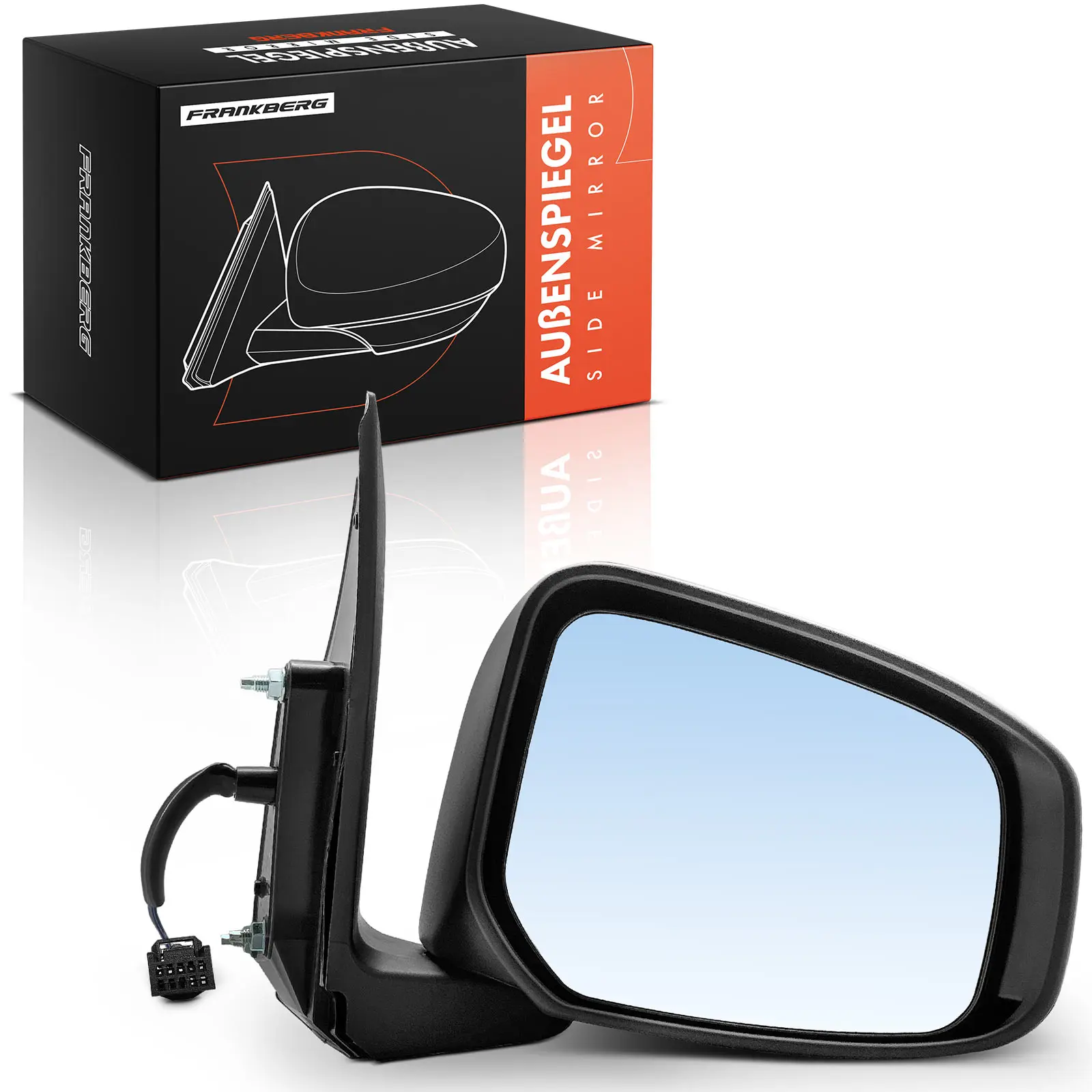 Frankberg 1x buitenspiegel rechts voor Mitsubishi Mirage/Space Star A0A 1.0L 1.2L Bj vanaf 2012 7632 B264 7632 B280