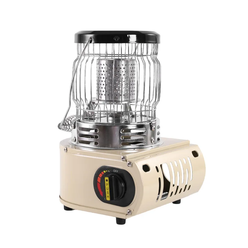 Outdoor Portable Lightweight Adjustable Smokeless Camping Gas Stove Winter Ice Fishing Multifunctional Windproof Heating Stove