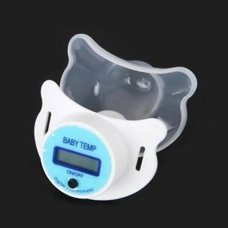 Fashion Digital LCD Infant Baby Newborn Pacifier Temperature Nipple Thermometer