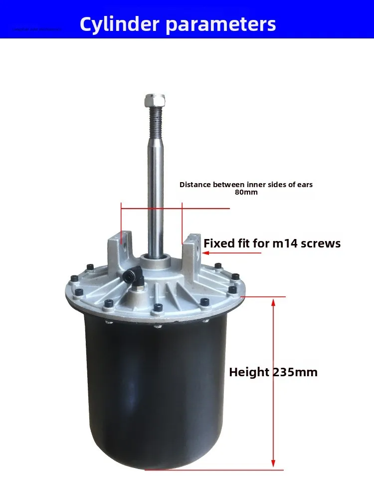 Workshop Tire Changer Spare Part Large Air Cylinder Air Drum Pump Complete Assembly For Tire Service Equipment