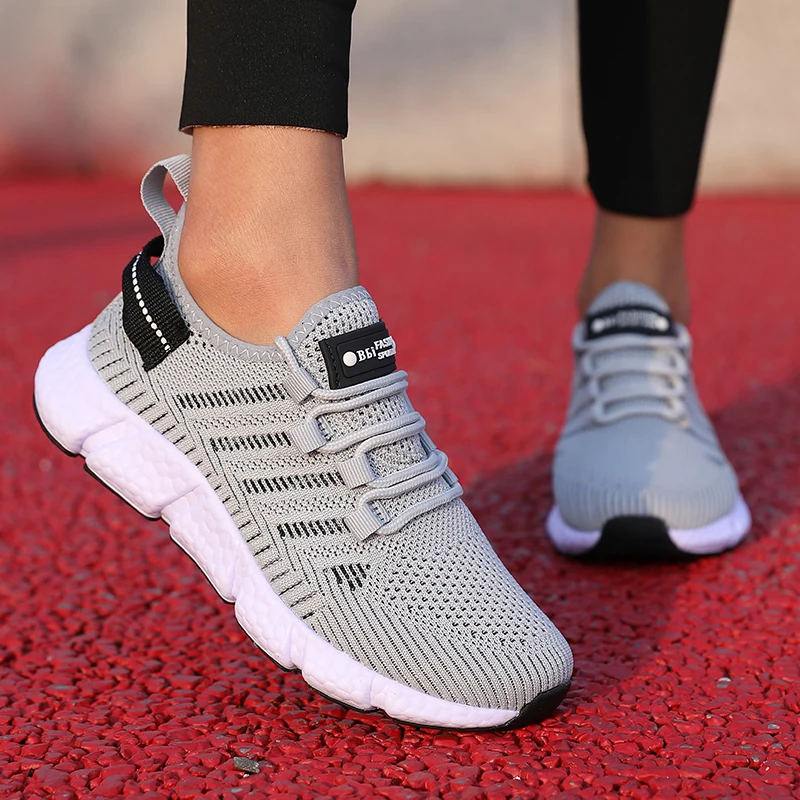 Fashion Women Running Sneakers Breathable Outdoor Lace Up Casual Shoes Women's Lightweight Tenis Feminino for Most Popular 2025