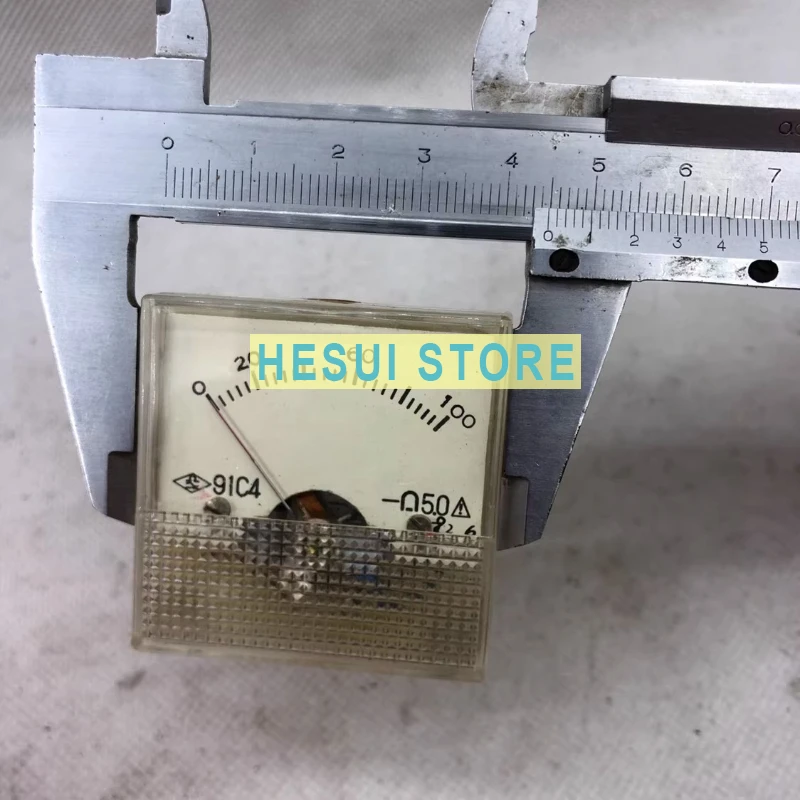 91C4 In the 1980s, the electric meter factory 100UA ammeter, mining machine, tube radio, making accessories