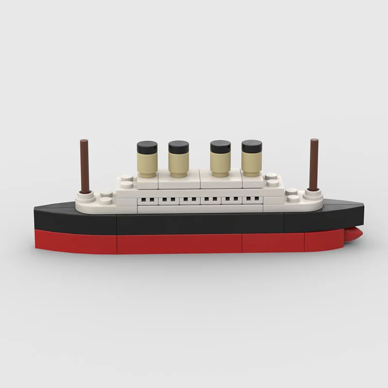 Titanic Cruise Ship Model Building MOC Blocks Bricks Boat Kit Construcrion Sets Children Assemble Toys