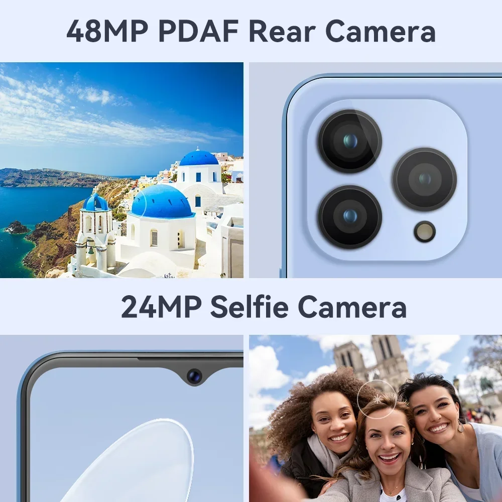 الإصدار العالمي Cubot P80 512GB الهاتف الذكي الأصلي أندرويد 13 6.583 بوصة FHD + الهاتف المحمول 48MP 5200mAh NFC هاتف محمول للبيع