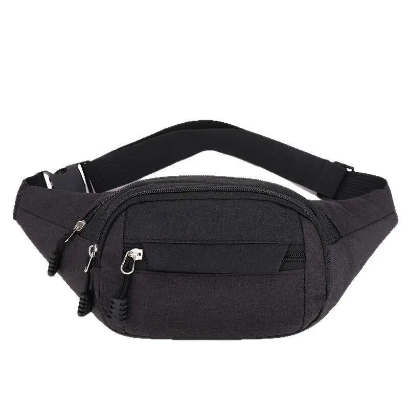 Crossbody Man Fashion محفظة الهاتف المحمول عادية متعددة الوظائف سستة مقاومة للاهتراء مقاوم للماء حقيبة تخزين بكتف واحد #5