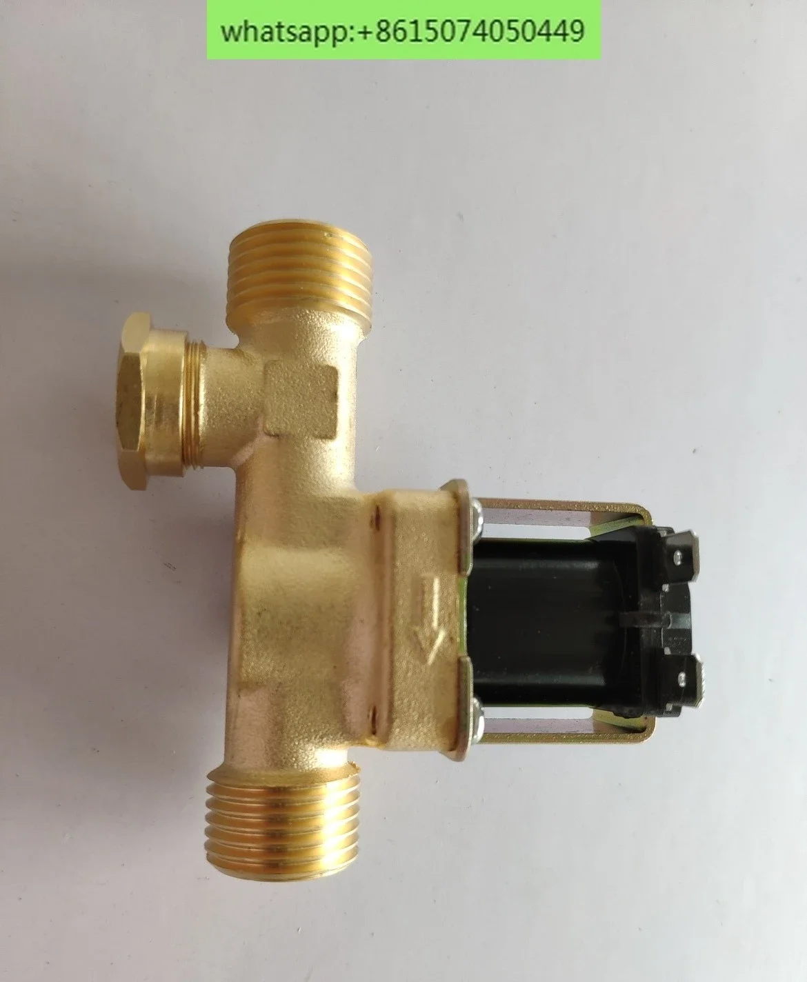 

Солнечный электромагнитный клапан подачи воды, 4 точки, 12 В, 24 В, 220 В, впускной клапан для воды, очиститель воды, электромагнитный клапан водонагревателя