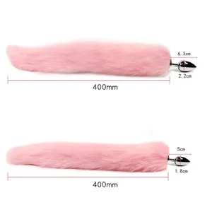 صغير 1.8 / 2.2 سنتيمتر الثعلب الذيل الجنس اللعب الشرج التوصيل لعب الأدوار الكبار لعبة زوجين التدريب أرنب الذيل بعقب التوصيل الشرج اللعب للزوجين أعلى 10 مبيعات أرنب بعقب التوصيل - No6