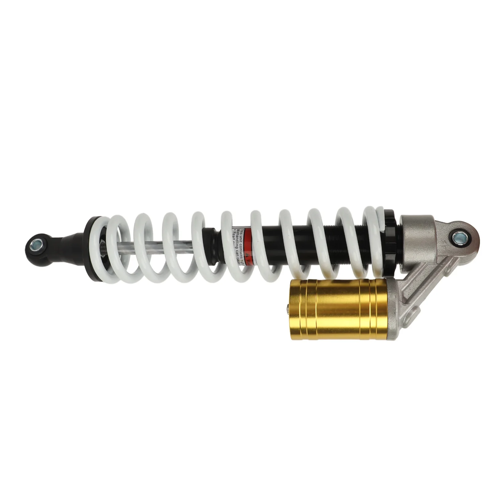 

Пружинный амортизатор 390 мм — регулируемое демпфирование, высокая стойка для мотоциклов, квадроциклов и картингов, прочный аксессуар для подвески