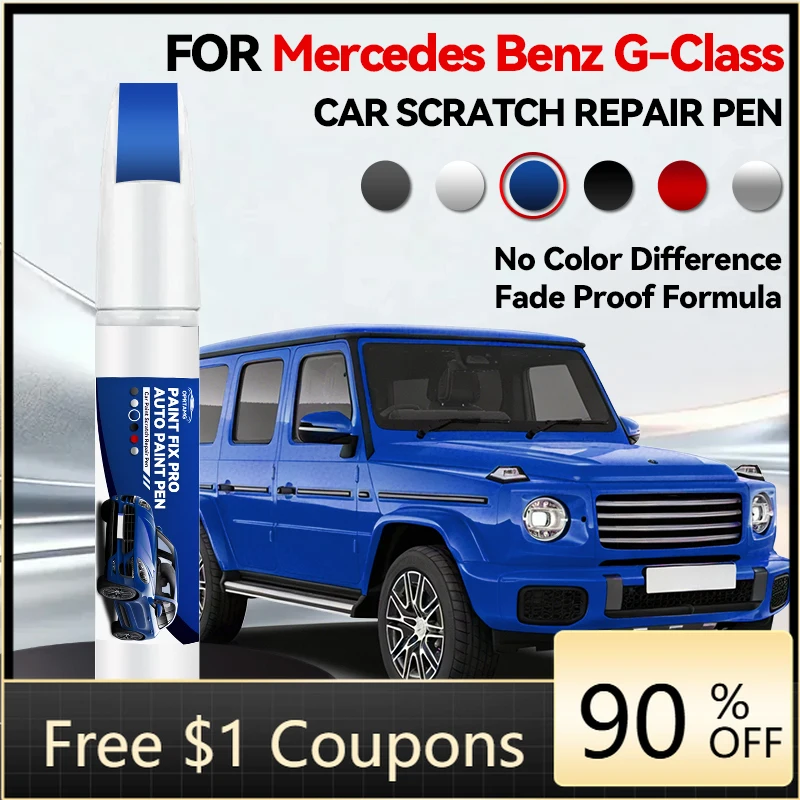 

Автомобильные аксессуары для ремонта кузова Mercedes-Benz G-Class 1990-2026: Карандаш для подкраски, средство для удаления царапин, черный/белый