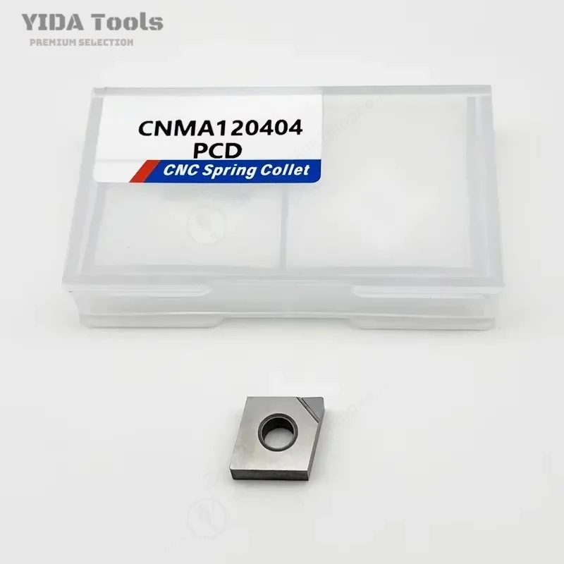 High Precision PCD Diamond Inserts CNMA120404 CNMG120408 CNMG120404 CNC Carbide Turning Lathe Tool for Metal Machining