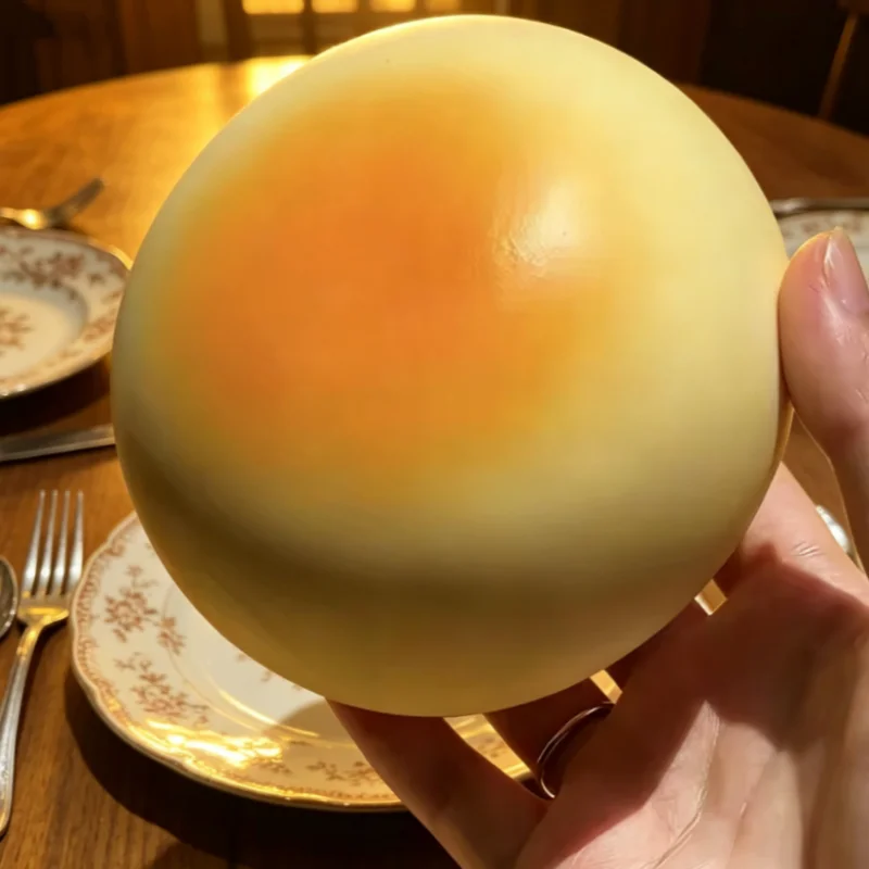 Caramel Pudding Balls Candy Caramel Pudding Squeezing Balls ASMR Sensory ADHD Stress Relief Balls for Children and Adults