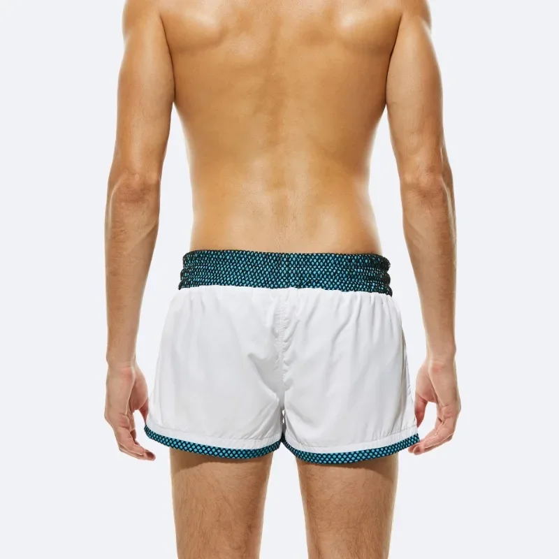 

Thin Summer Men's Beach Pants, Home Casual Pants, Solid Color Beach Pants XB61302-1