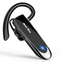 New Bee Bluetooth Wireless Headset Earbuds Earphones With Micro Ear Hook Handsfree for Driving Business Headphones