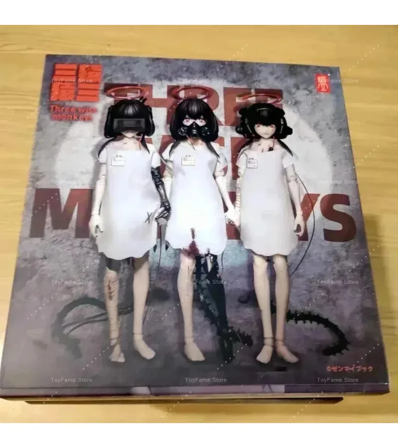 In Stock Snail Shell Female Soldier Triceratops 1/12 Scale Three Wise Monkeys Animation Beauty Finished Complete Set 6-inch Doll