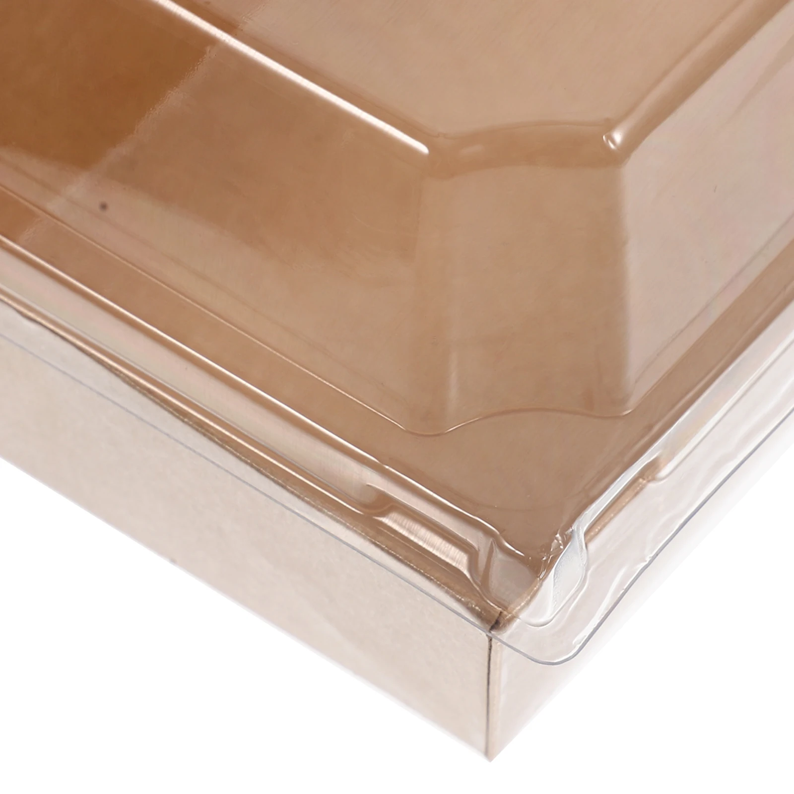 

50pcs Cake Roll Packaging Box Paper Pp Material Swiss Roll Box With Lid For Birthday Party Outdoor Banquet Food Storage Boxes
