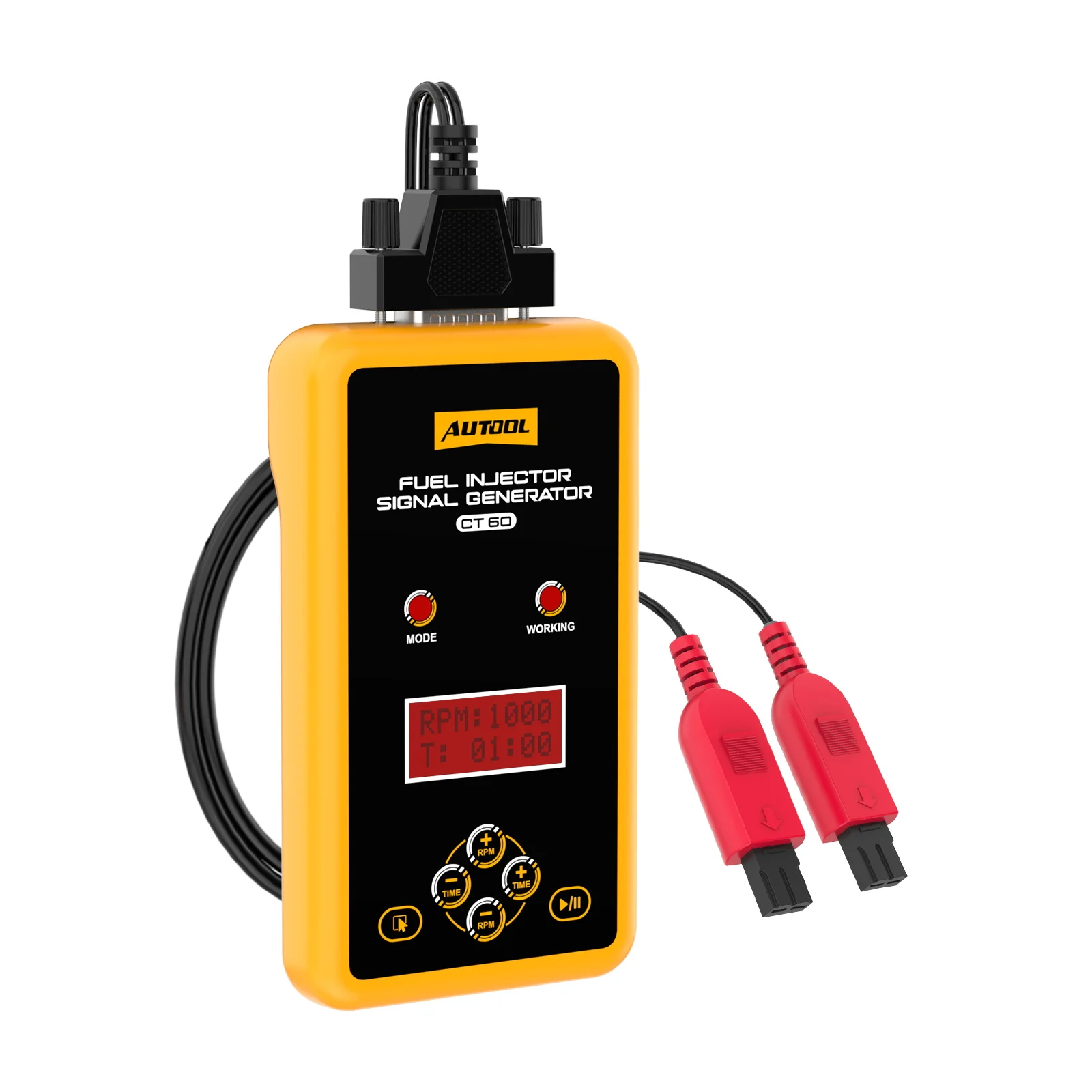 AUTOOL CT60 Kraftstoffeinspritzventil-Signalgenerator Impulssignal-Tester für Hochdruck-Kraftstoffeinspritzventile CT150 CT200 600~4000 U/min – Detail 15