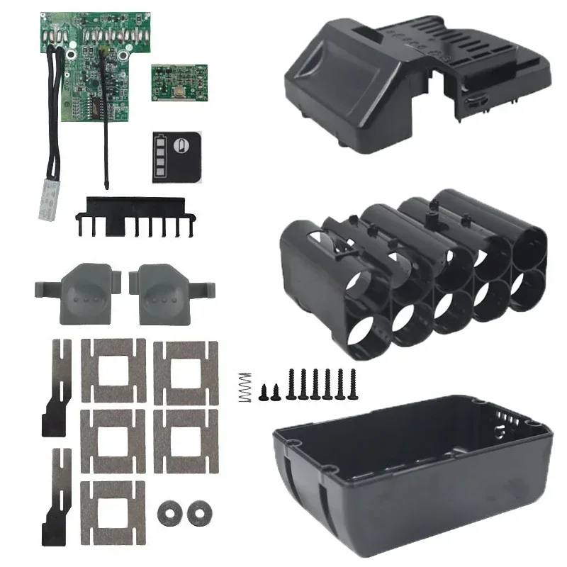 

BSL1830 Battery Level Display Lithium Battery Case PCB Charging Protection Board Suitable for Hitachi 20V 18V Replacement parts