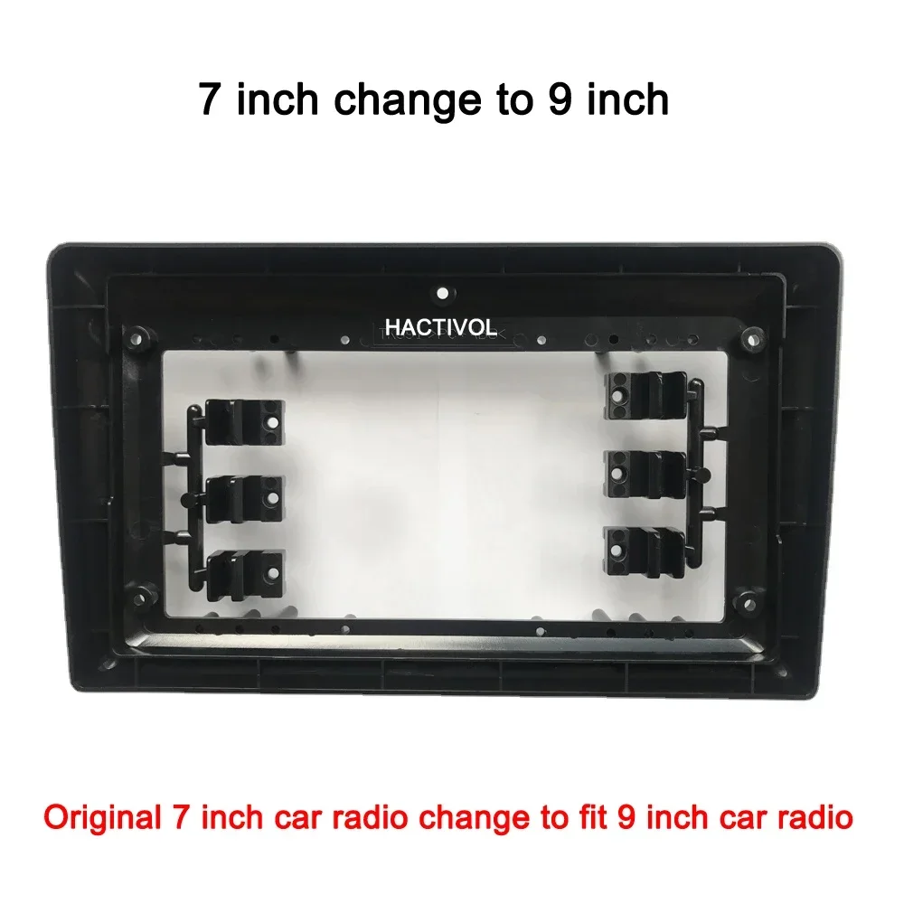 9 inch to 10 inch 9 inch 10 inch to 7 inch switch frame 1 din 2 din car radio frame suitable for all car models car radio fascia