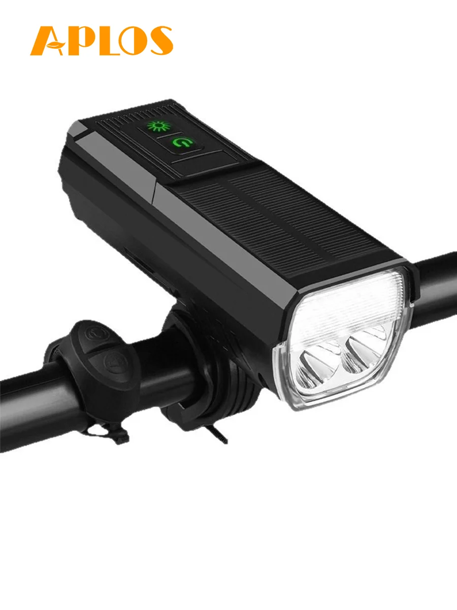 

APLOS Фонарь для велосипеда 1000 Lm Велосипедный фонарь с сигналом и зарядк