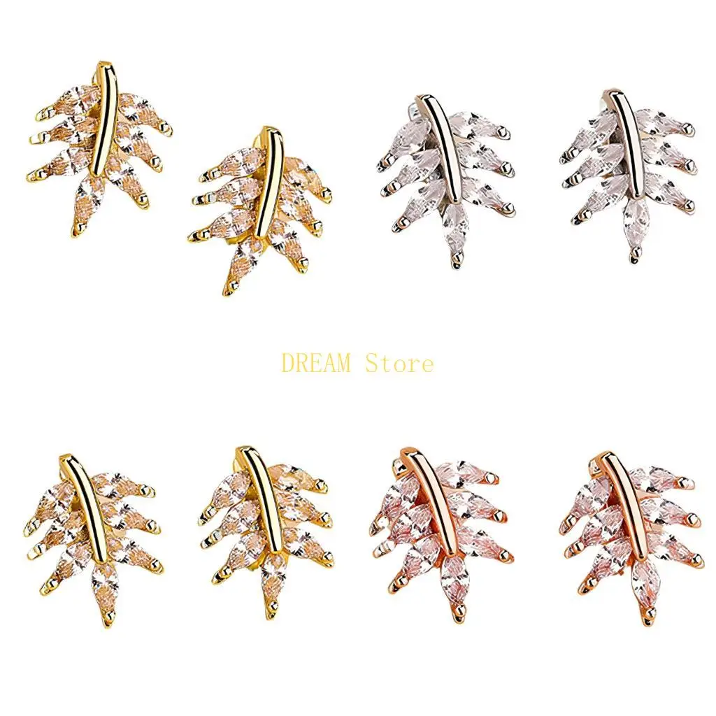 Leaves Decorative Ear Clips for Freeclip 1/2 Earbuds Accessories Decoration Easy Installation Ear Clip Accessories best sale