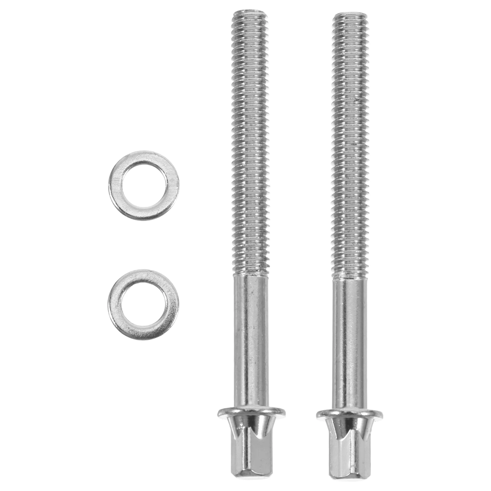 

2 PCS Drum Screws Lug Tension Snare Accessories Mounting Silver Bass Lugs Parts