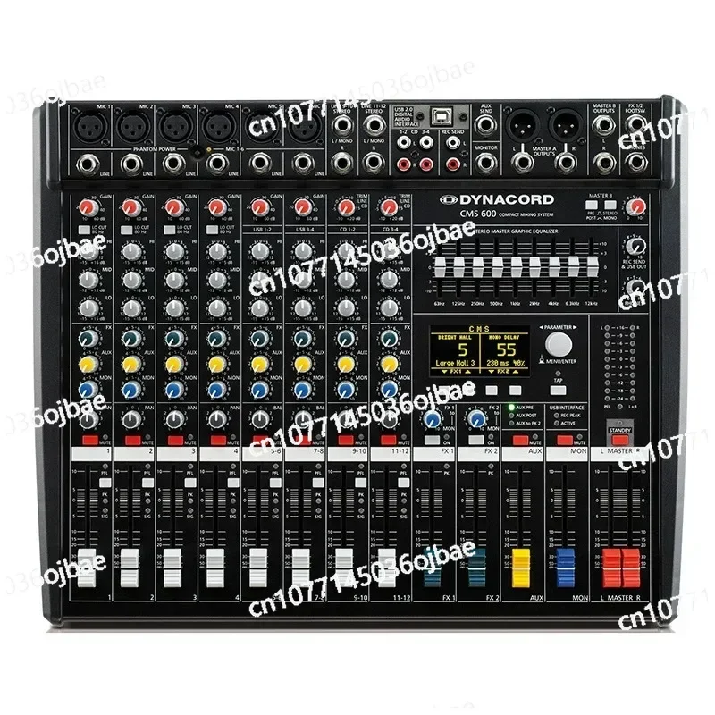 99 Stage Specific Mixers with Dual Reverberation Effects From 3 Mixers for DYNACORD Earth CMS600