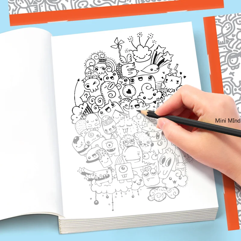 A Fun Adult Sketchbook with 22 Unique and Interesting Patterns, High-definition Paper, Artistic Creation, 22 Pages, Suit As Gift