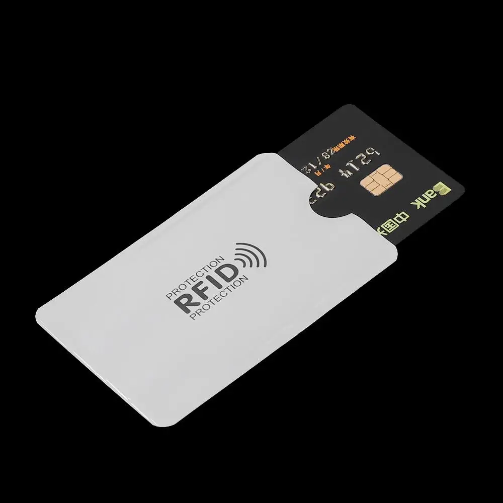 

10Pcs Smart RFID Blocking Anti Theft Card Holder Card Protector Sleeve ID Bank Card Case Anti Rfid Wallet