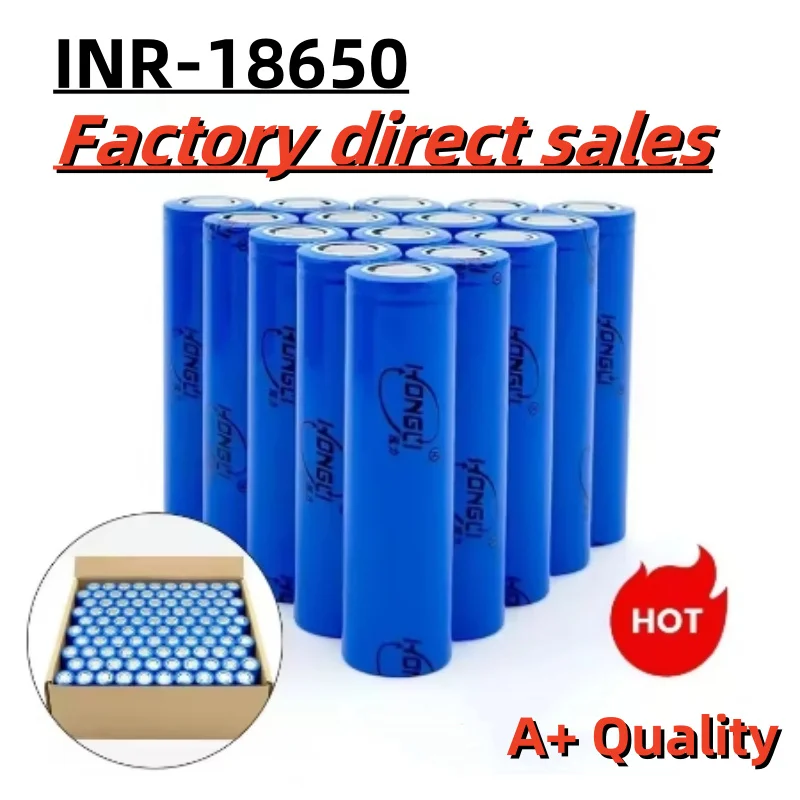 18650 Battery 3.7V 1800mAh Li-ion Rechargeable Battery is suitable for toys, flashlights, tool batteries, etc.